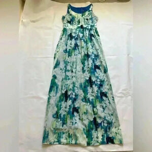Marc New York maxi green print summer dress 6